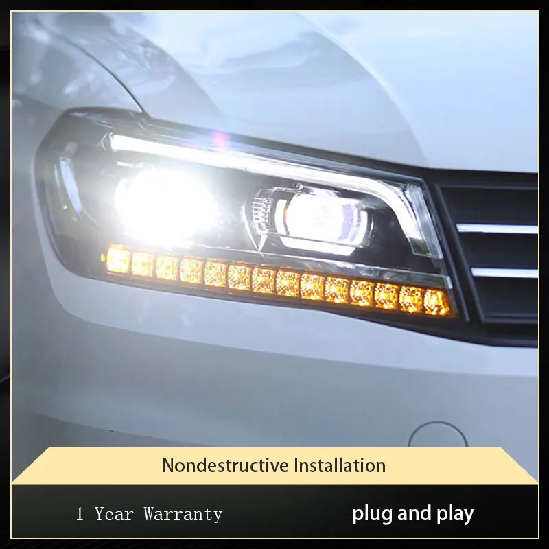 

Автомобильные аксессуары, передняя фотолампа для Volkswagen VW Santana 2016-2019