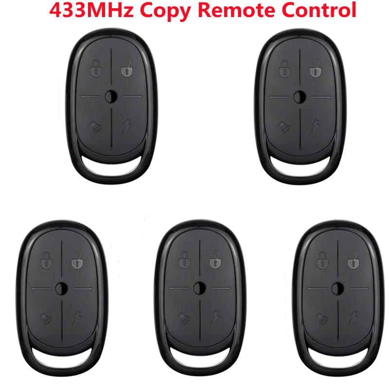 

AK-KB-812 RF Wireless 433mhz Remote Control 4 Key Smart Copy Remote Control Cloning Duplicator For CAME Gate Garage Door Key Fob