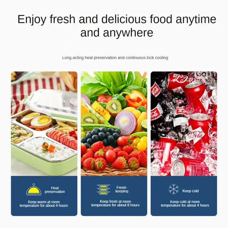 Portable Lunch Bag Food Thermal Box Cooler With Shoulder Strap Organizer Insulated Case lunch cooler bag cooler bag lunch bag electric lunch box