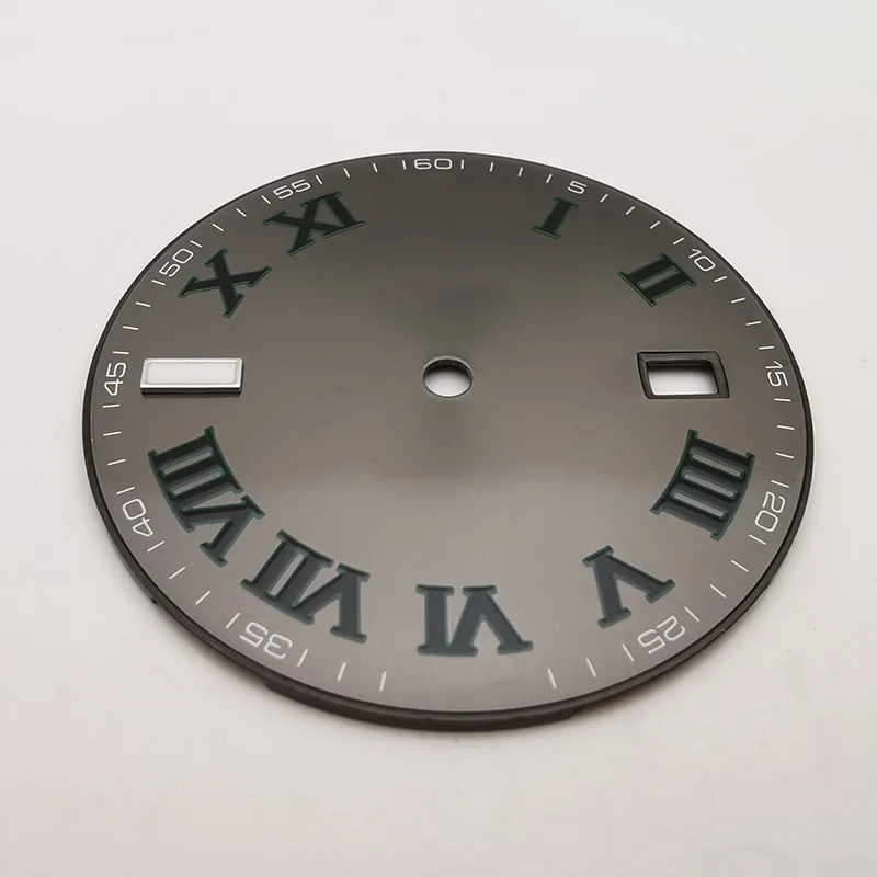 Quadrante Dell'Orologio Wimbledon Di Alta Qualità Per 41Mm Datejust 126334, Adatto Al Movimento 3235, Parti Di Orologi Aftermarket