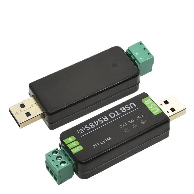 1Pcs DIY 액세서리 산업용 등급 USB-RS485 직렬 포트 변환기 RS485 통신 모듈 FT232RNL