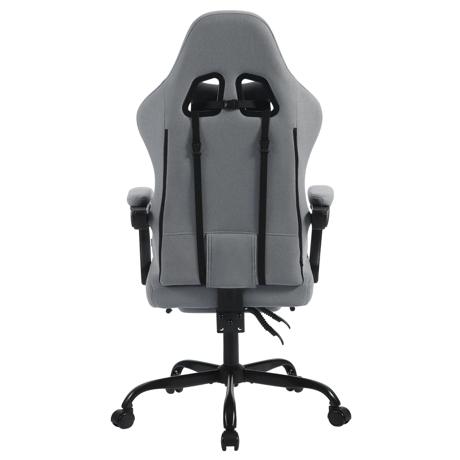 WOLTU Drehbarer Computerstuhl, ergonomischer PC-Gaming-Stuhl mit Massagefunktion, Taschenfederkissen, Fußstütze für Büro und Zuhause – Detail 21