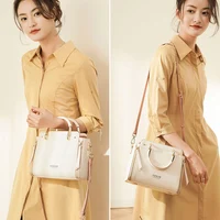 Sac à bandoulière en cuir croûte FOXER pour femme, sac à main élégant, nouveau sac fourre-tout grand format pour femme 2026, sac à bandoulière de luxe 6