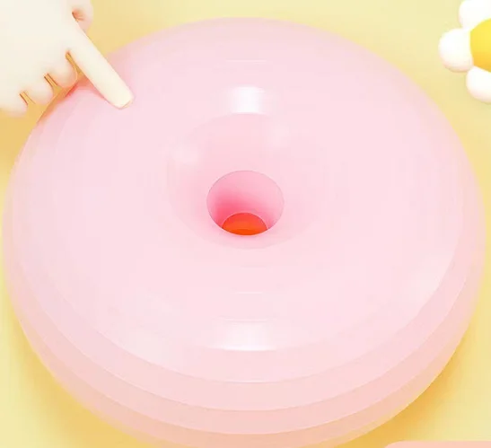 Anti-Burst Exercise Ball with Pump, 20 Inch Inflatable Yoga Ball for Stability & Core Training, Home Gym Fitness & Pilates