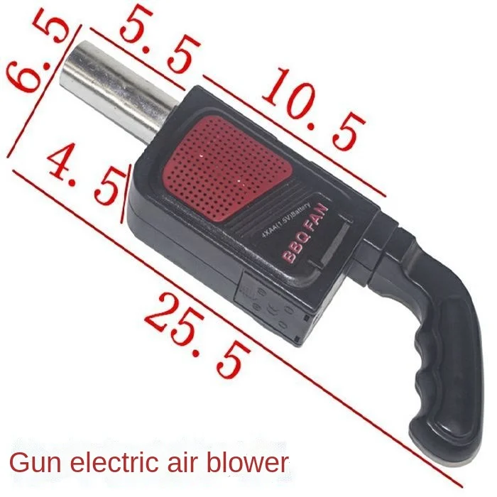 Suflantă manuală de uz casnic, suflantă portabilă pentru grătar, uscător de păr mic, accesorii pentru grătar în aer liber, instrumente_voghion.com