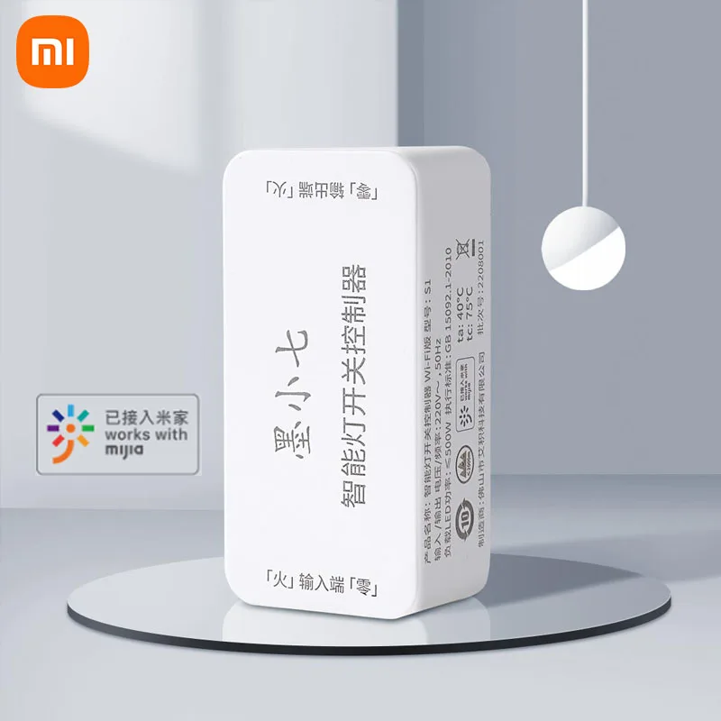 

Смарт-выключатель Xiaomi с Wi-Fi, контроллер для автоматизации подсветки, с дистанционным управлением Xiaoai, таймером, Youpin, работает с приложением MijiaAPP