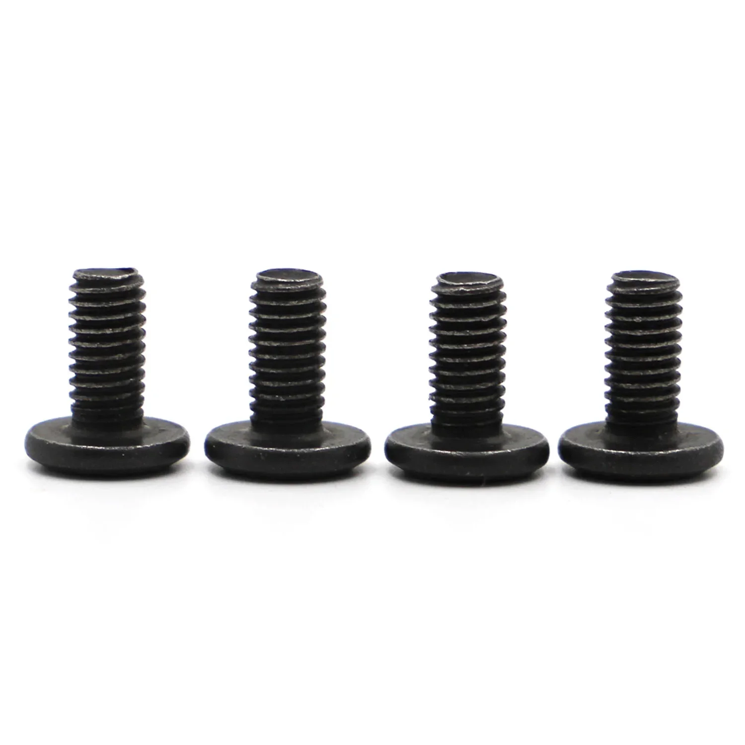 5/10Pcs Black Carbon Steel Hypotenuse Flat Head Hex Drive Screw Down Side Furniture Screws Bolts M5 M6 M8