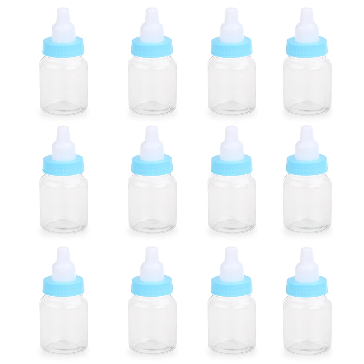 

Feeder Style Mini Candy Bottle Gift Box Baby Shower Favors (Blue)
