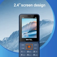 MKTEL G36 Feature Phone 3G Dual SIM Dual Standby 2.4inch Screen 1800mAh Battery MP3/MP4/FM Radio/Bluetooth/GPRS Senior Phone 2