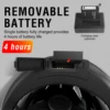 Smart Helmet Action Camera GPS Track Replay, Go 1080P Recording, Bluetooth Pro Calls/Music & 467g for Hero 11 12 13 14 4