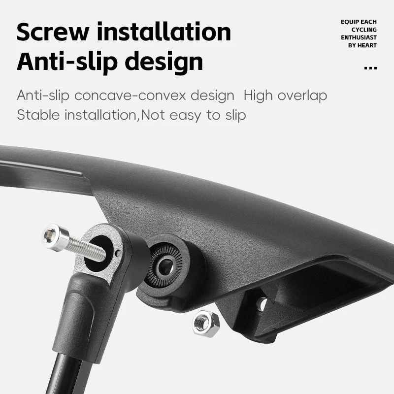 WEST BIKING Road Bike Fender Aerodynamic Lightweight Bicycle Mudguard Set Adjustable Front Rear Mud Protector Bike Accessories