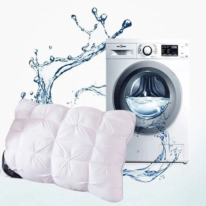 1pc Soft Filling Sleeping Pillows for Home Bed almohadas para dormir High Quality Pillow 48x74cm Washable Neck Cushion 5