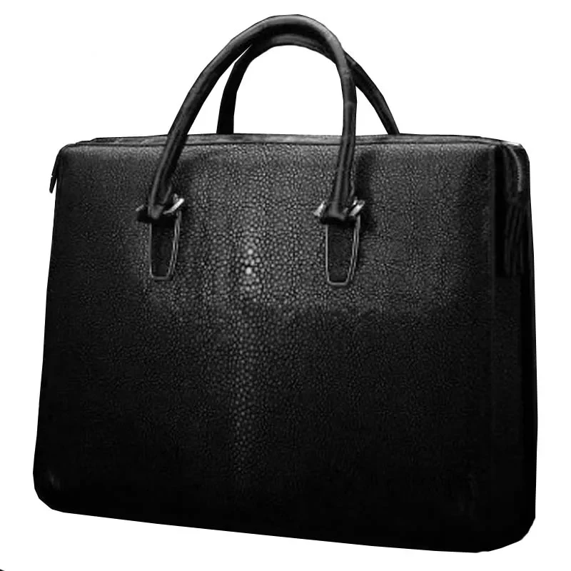 

ourui men stingray skin bag men handbag