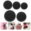 5 Pcs Round Plugs Rubber Stoppers For Bank Money Boxes Replacement Supplies Bottom Covers Figurine Seals Safe Reusable Long Use 6