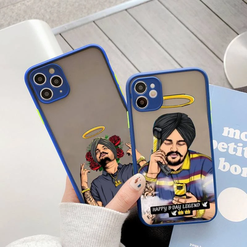 case iphone 12 Sidhu Moose Wala legends never die Phone Case matte transparent  For iphone 11 12 13 6 s 7 8 plus mini x xs xr pro max cover iphone 12 wallet case