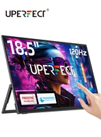 UPERFECT Portable Monitor Touchscreen 18.5 Inch 120hz w/VESA & 180° Adjustable Stand For Laptop PC Mac Switch PS5 iPhone HUAWEI