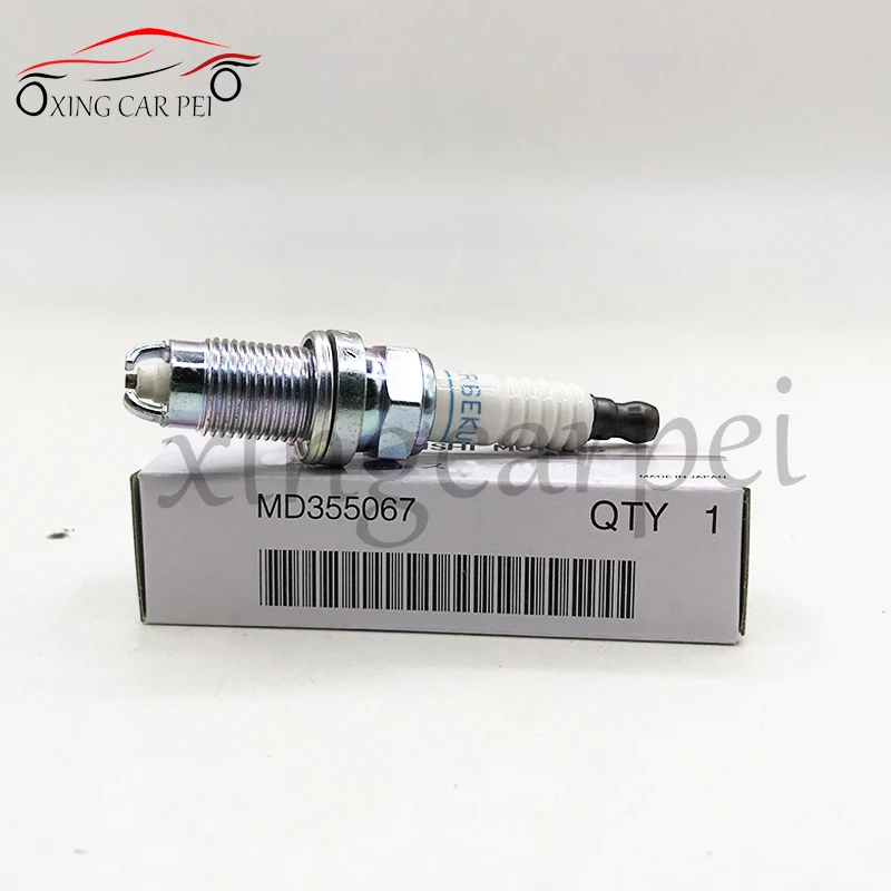 4pcs MD355067 BK6REKUC Normal Spark Plug for Mitsubishi