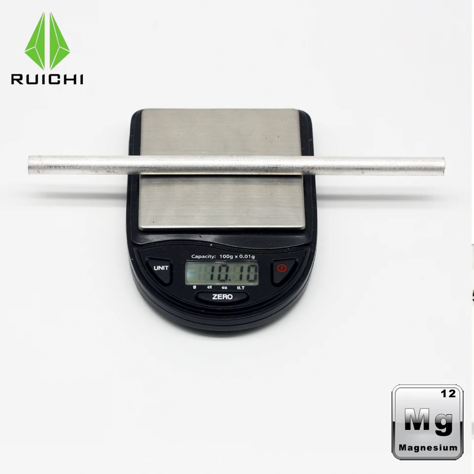 Asta In Magnesio Puro 99,99% - Per Accendini E Tecnologia Anticorrosione - 20x100 Mm