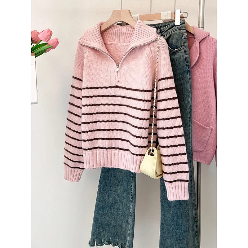LE STREGHE 売れ筋商品|||ル ストレーゲ ニット&セーター アウター レディース Sweaters Pink LILLUSORY Womens Sweaters 2025 Fall Fashion Clothes Outfits