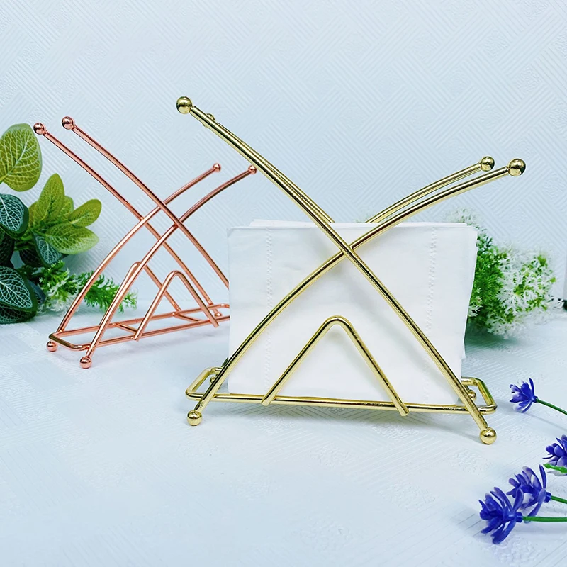 Tabletop Napkin Holder Dispenser Stand Dinner Table Napkin Organizer