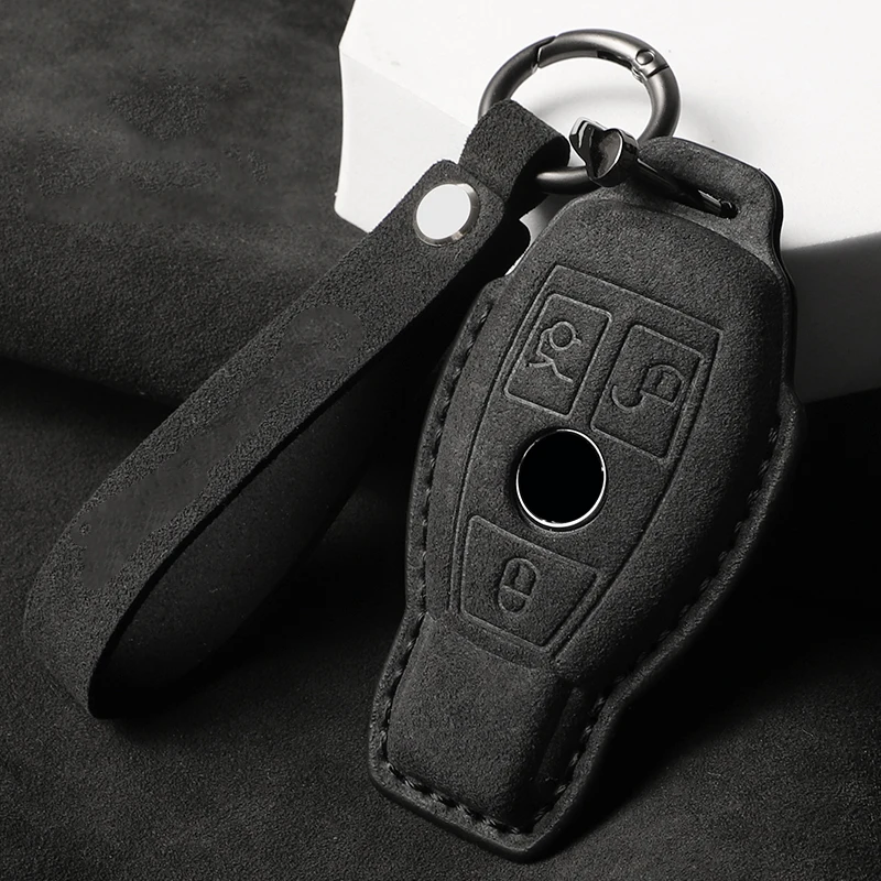 Premium Car Key Cover Shell for Mercedes Benz - Sleek & Durable Keyless Entry Protection