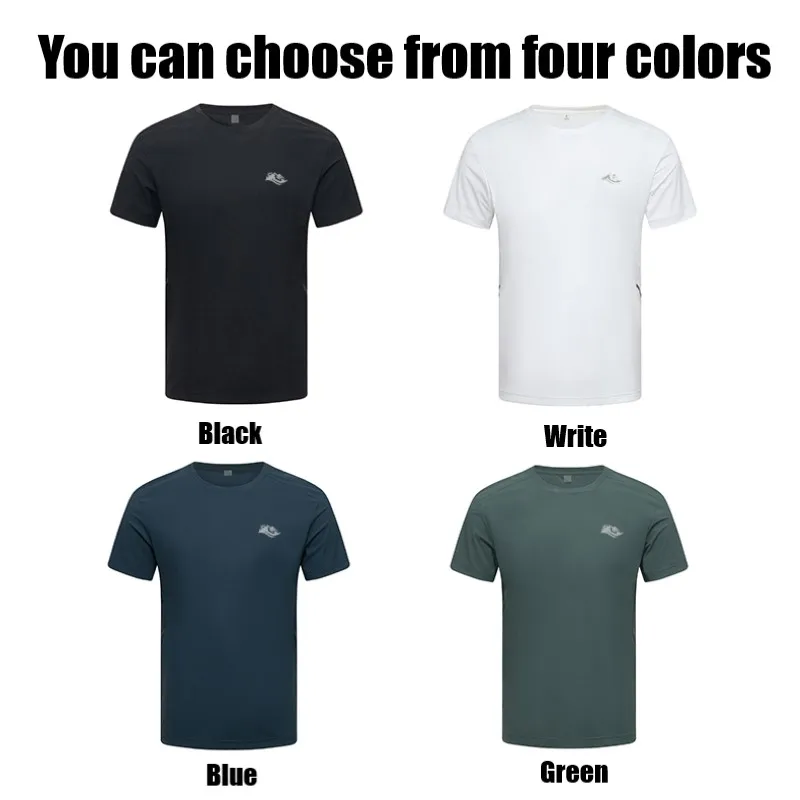 Short Sleeved t shirt Hjumping Sport Clothing Quick-drying  Breathable Elastically Sportswear 32 Count Pure Cotton Top