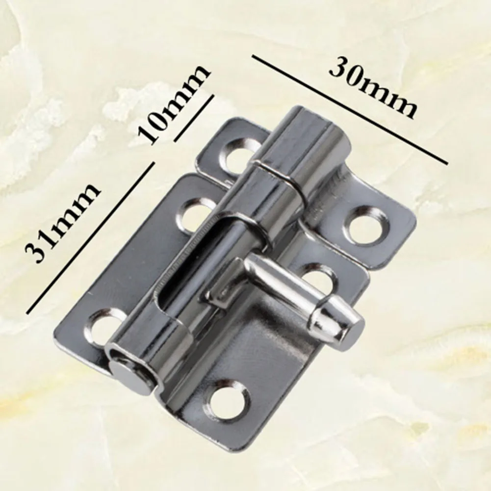 

Ensure Maximum Security for Your Home with 2PCS Surface Mounted Door Latch Sliding Bolt Latch Hasp Hardware Accessories