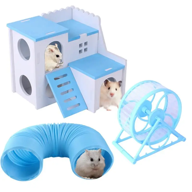 

Guinea Pig Corner Hideout Fun Hamster Toys Hamster Cage Accessories Play Toys Keep Pets Healthy And Happy Landscaping Suitable