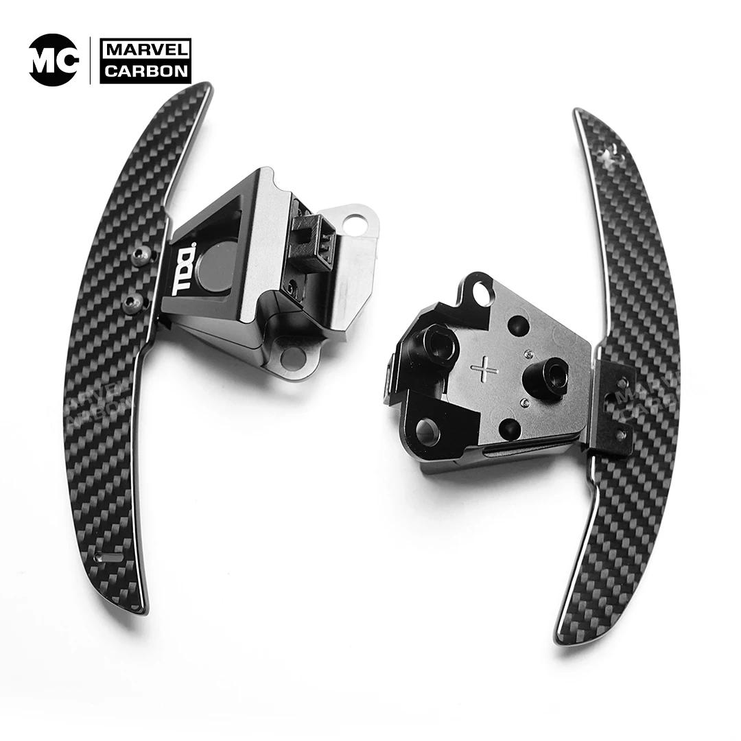 렉서스 IS NX RC 200 250 300 350 및 토요타 86 BRZ 스포츠용 MC 3mm 광택 마그네틱 카본 파이버 패들 시프터