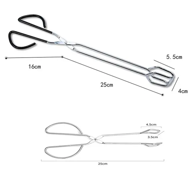 Kiváló Minőségű Konyhai Rozsdamentes Acél Grilleszerű Szerszám Bbq Ollók Fogók Multifunkcionális Kemping Olló Fogó Svédasztalos - Image 6