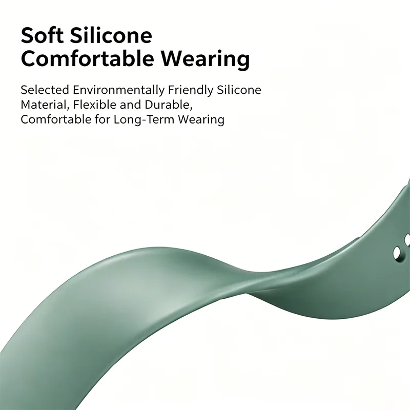 Enhanced Product Title:  
Premium Silicone Sports Strap - Adjustable Replacement Wristband