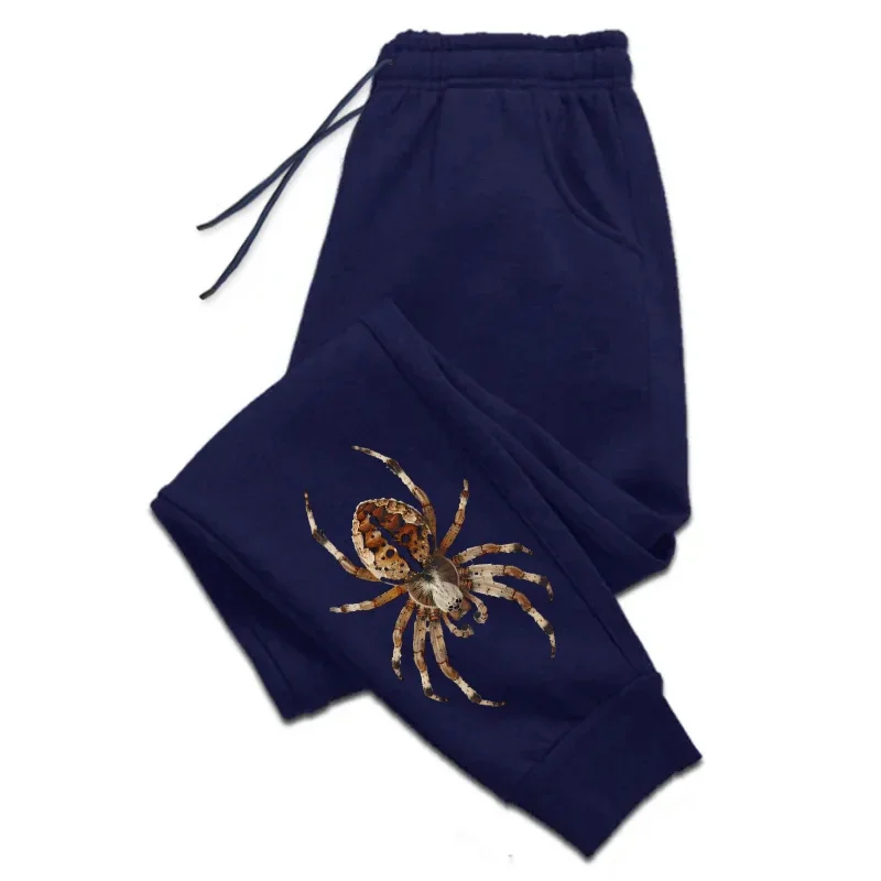 Men's Spider Printed Sweatpants Casual Jogging Pants