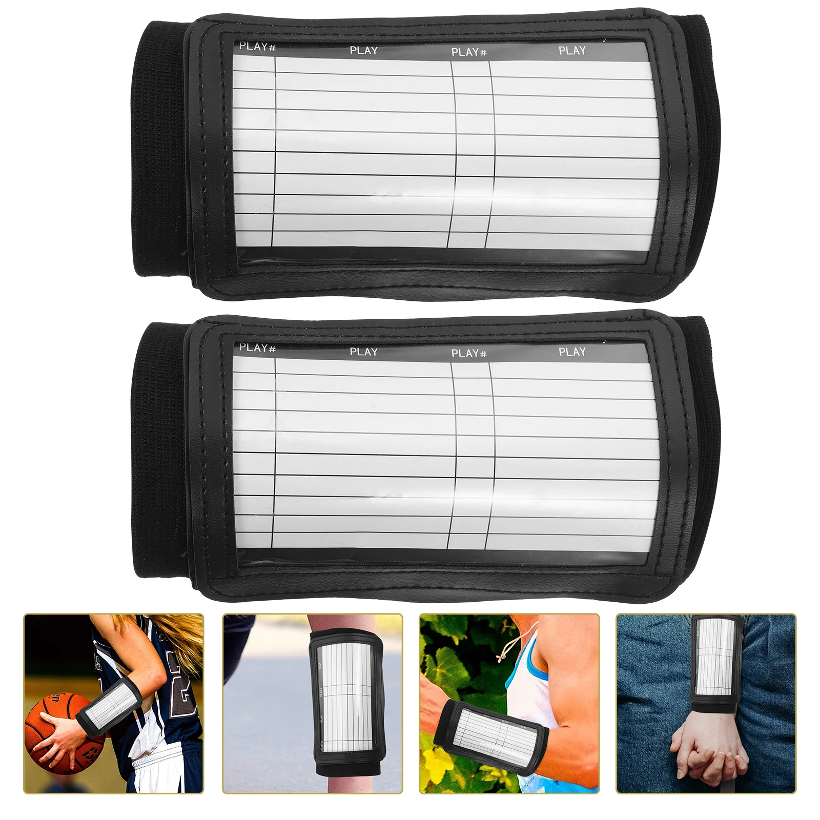 Wrist Board Wristband Kids Football Volleyball Play Wristbands Black Miss