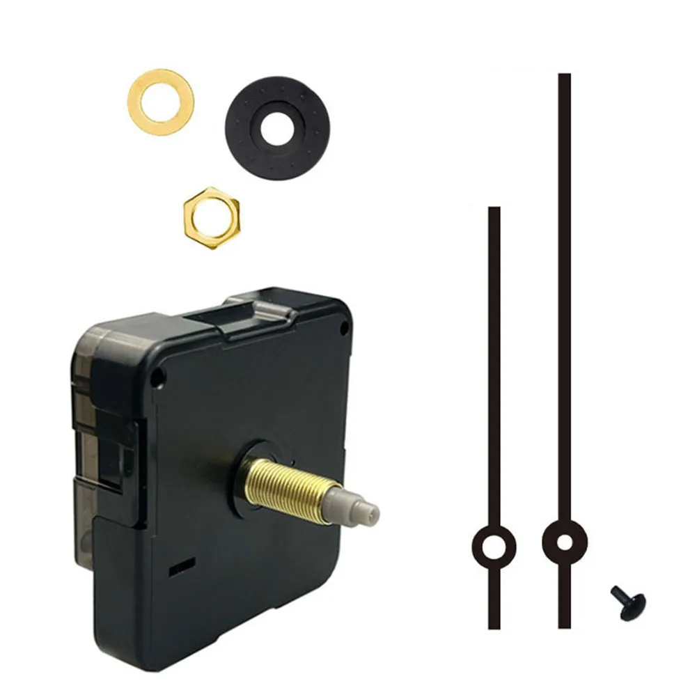 MECCANISMO QUARZO MOVIMENTO Orologio Lancette Da Parette Kit Gambo