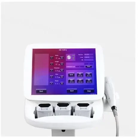 휴대용 뷰티 살롱 퍼밍 스킨 케어 기계, 얼굴 피부 리프팅, 12 라인, 4D, 8D