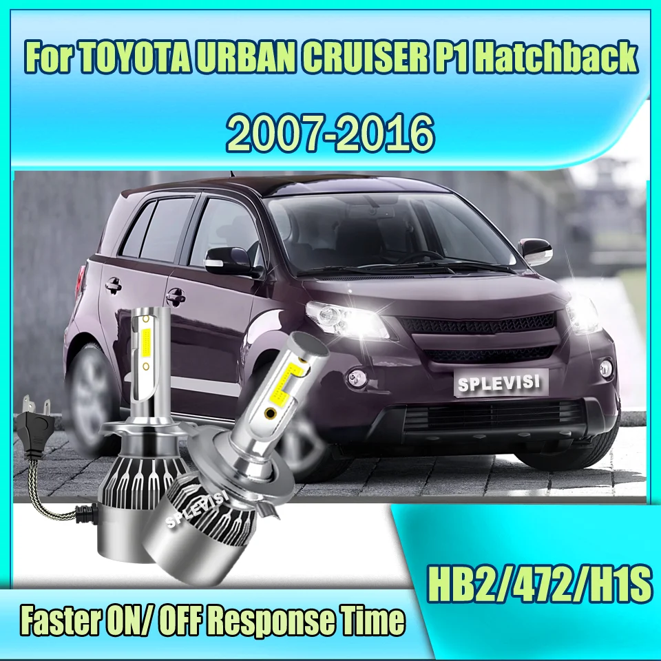 2x업그레이드 IP67 LED 헤드라이트 H4 12v 자동차 조명 TOYOTA U..