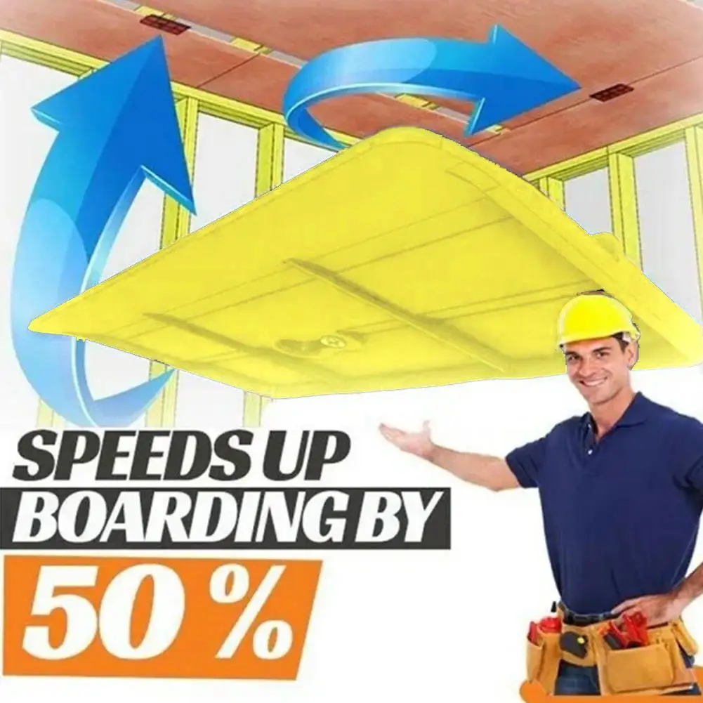 

Gypsum Board Mounting Board Drywall Fitting Tool Portable Ceiling Auxiliary Board Labor-saving Plaster Board Fixing Tool