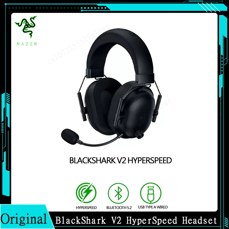 New Razer BlackShark V2 HyperSpeed Wireless Gaming Headset