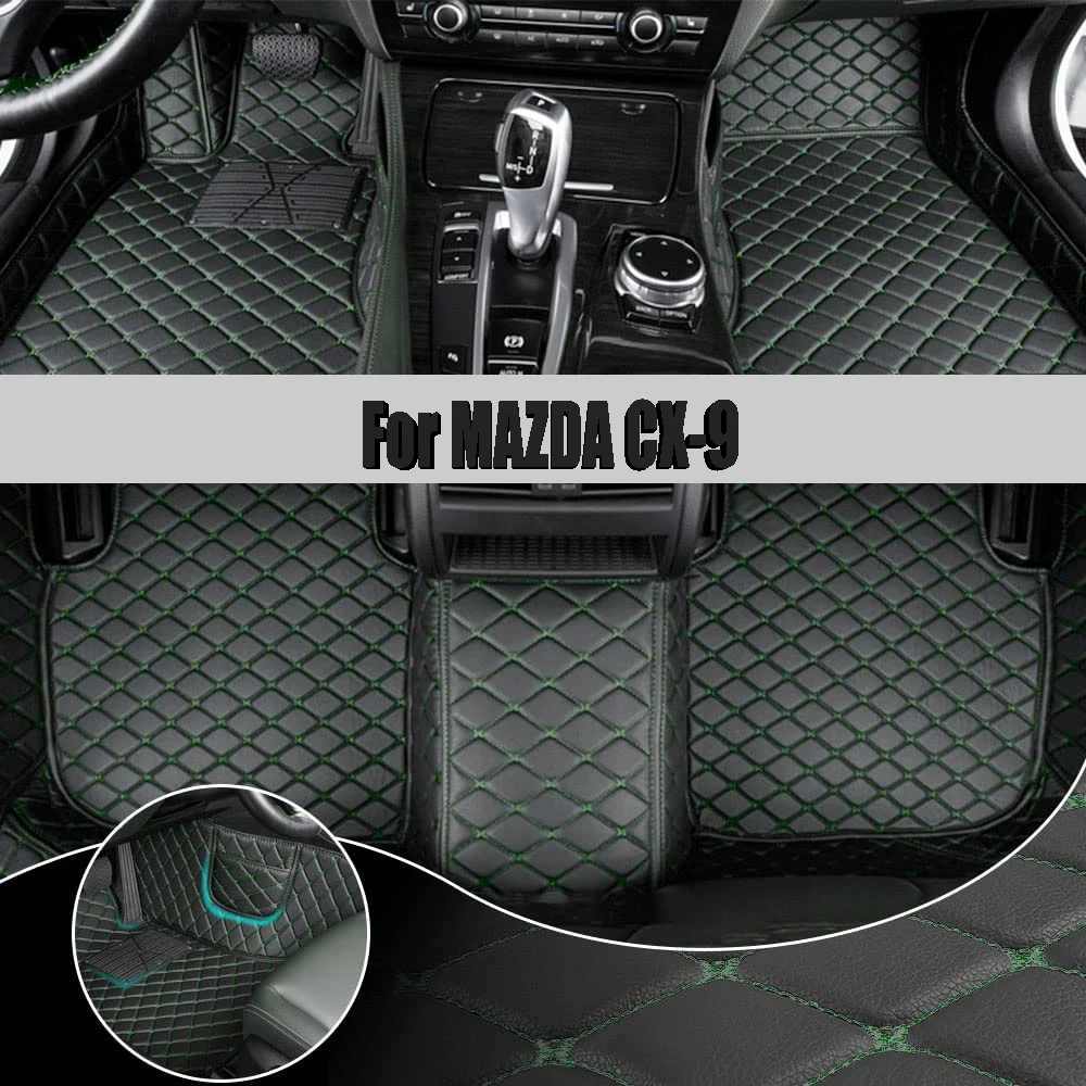 

HUTECRL Car Floor Mat For MAZDA CX-9 2007-2015 Year Upgraded Version Foot Coche Accessories Carpets