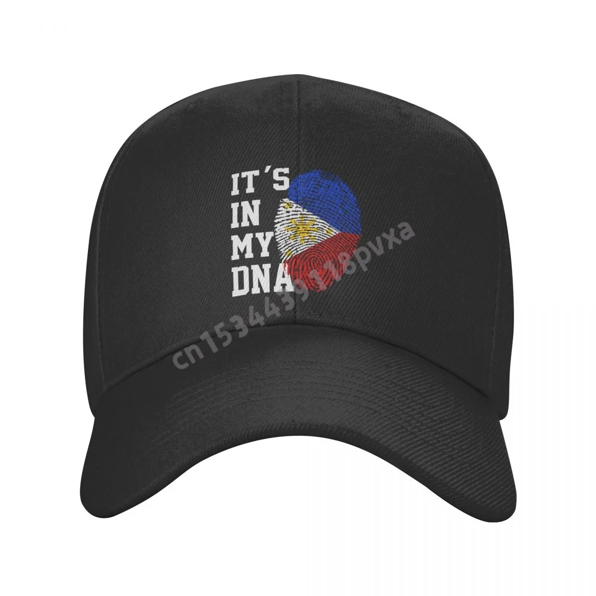 

Baseball Cap IT'S IN MY DNA Philippines Flag Philippinese Fans Wild Sun Shade Peaked Adjustable Outdoor Caps for Men Women