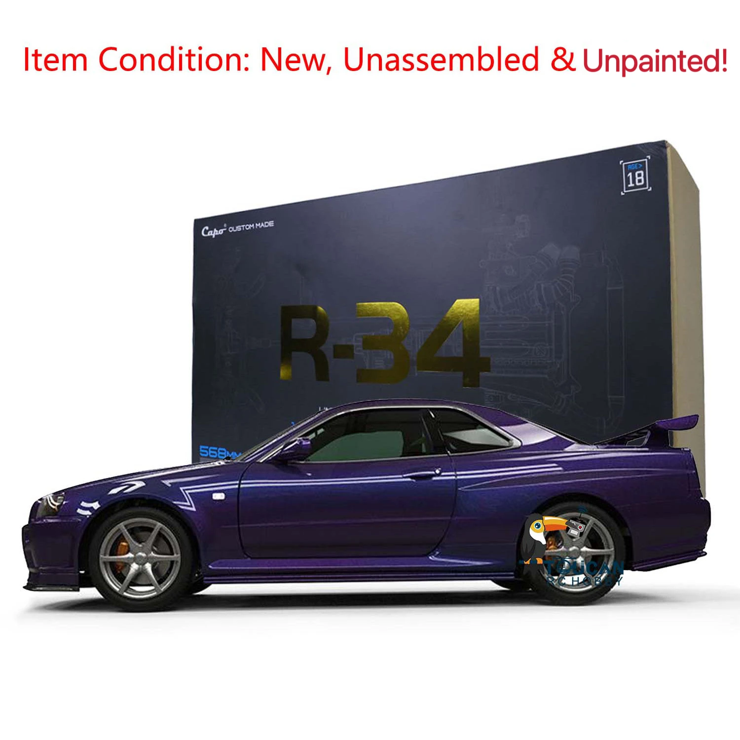 Auf Lager 18 rc Rennwagen 2-Gang-Getriebemodell für gtr r34 gesteuertes  Drifting-Kit ohne elektrisches Teil fahrzeug toyth22097 - AliExpress