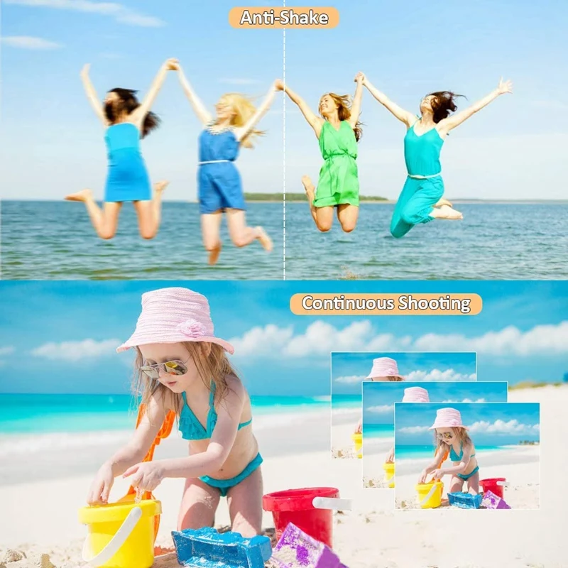 2.7-inch Brand New Mini HD 1080P Digital Camera 30 MP LCD Screen Camera With 8x Digital Zoom Camera for Children's BirthdayGifts