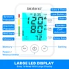 BIOLAND 2008 Blood Pressure Monitor Tensiometer Upper Arm Automatic Digital BP Machine Heart Rate Monitor Backlight Blood Press 2
