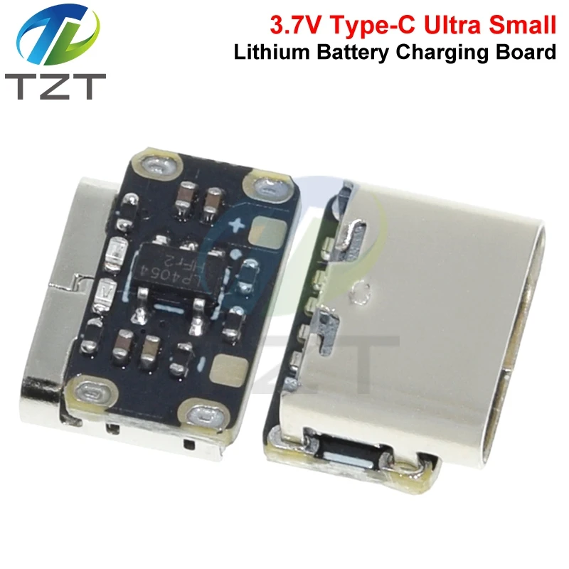 Mini Typ-C 3,7V 4,2V 18650 Lithium-Akku-Ladeplatine Lade- und Schutzmodul mit Konstantstrom und Konstantspannung