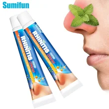

Nasal Treatment Cream Rhinitis Sinusitis Chronic Nasal Congestion Nose Itch Chinese Traditional Medical Herbal Ointment