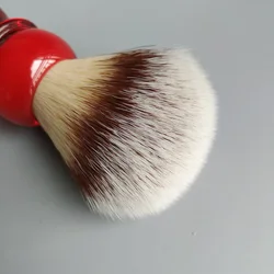 XZAN queen red hand T4 soft synthetic hair shaving brush