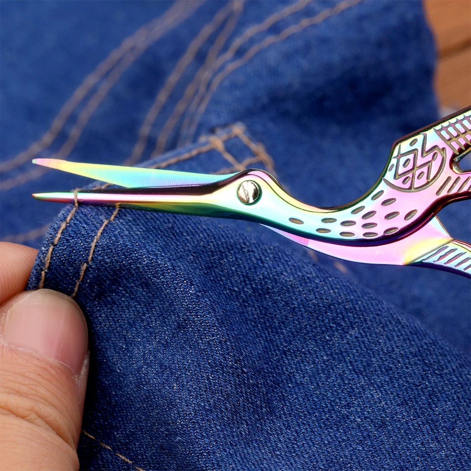 Tailor Scissors KRABALL Crane Mouth Sewing Needlework DIY Craft Vintage Embroidery Fabric Cutting Shears