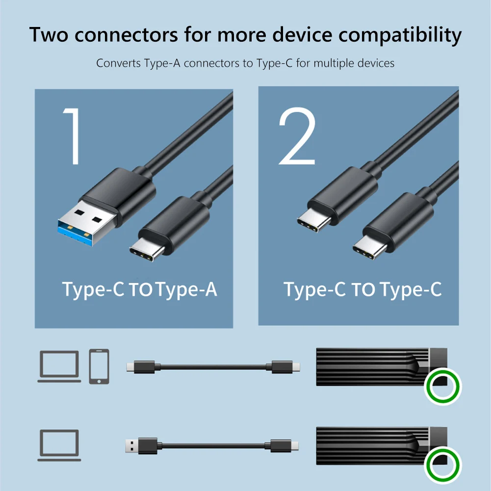M.2 NVMe pci-e-usb3.1 Gen2  SSD Ŭ ̽ RGB SSD  ( +  ȣ ġ ), HDD Ŭ