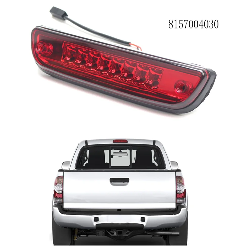 For 1995-2017 Toyota Tacoma Led Third 3rd Tail Brake Light