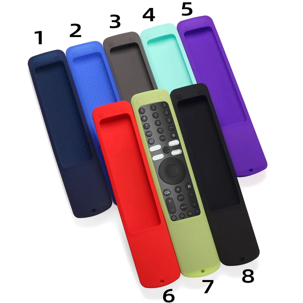 Silicone Remote Case Silicone Remote Cover Silicone Remote Sleeve Remote Controller Cover Silicone Case Protector Silicone Case Protective Cover For Xiaomi XMRM-ML Remote Control Cover Protector With Lanyard Remote Accessories